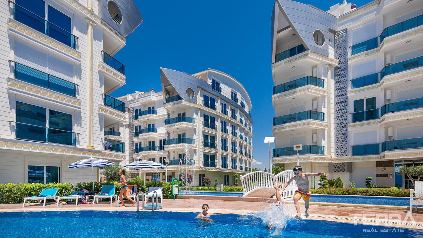 5 Star Hotel Type Apartments in Antalya with a Large Swimming Pool - 82609