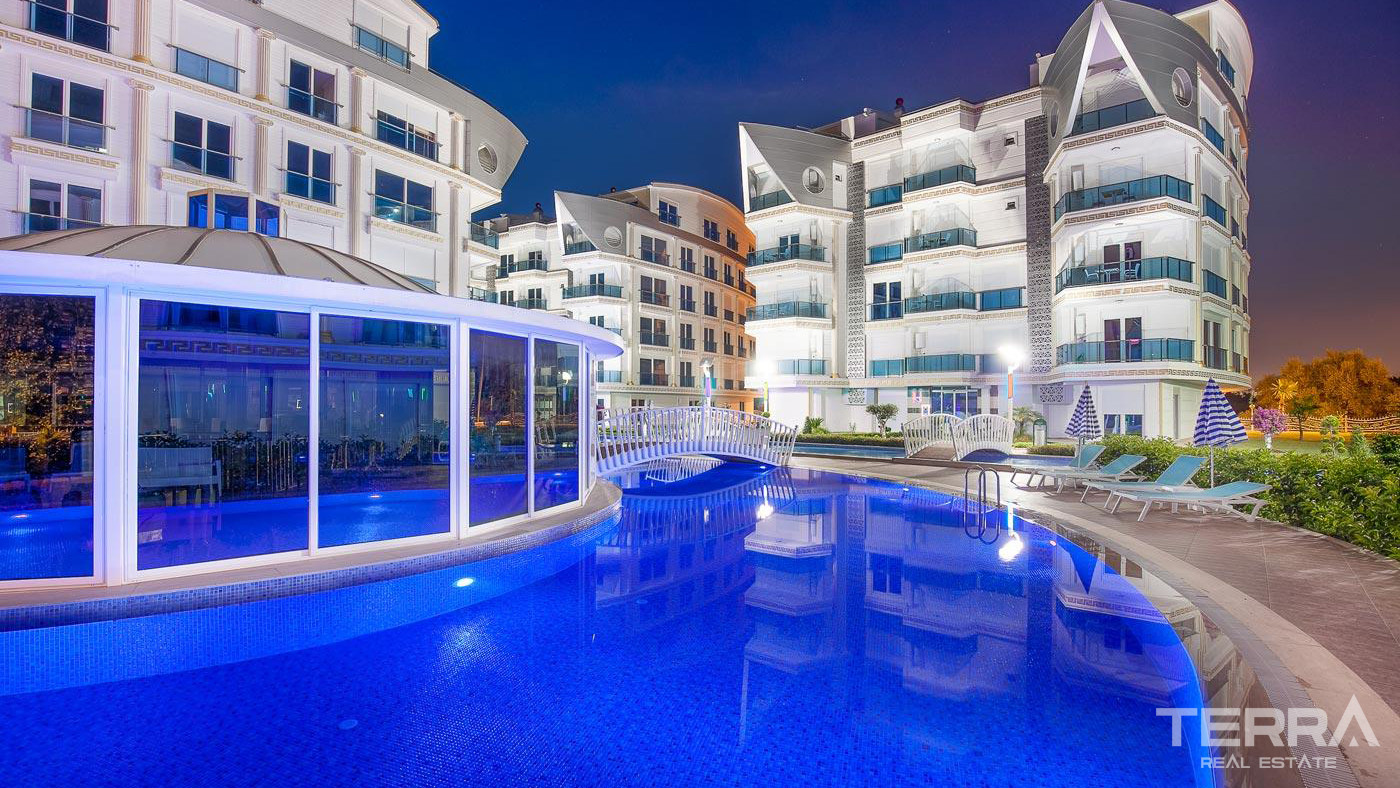 5 Star Hotel Type Apartments in Antalya with a Large Swimming Pool - 82612