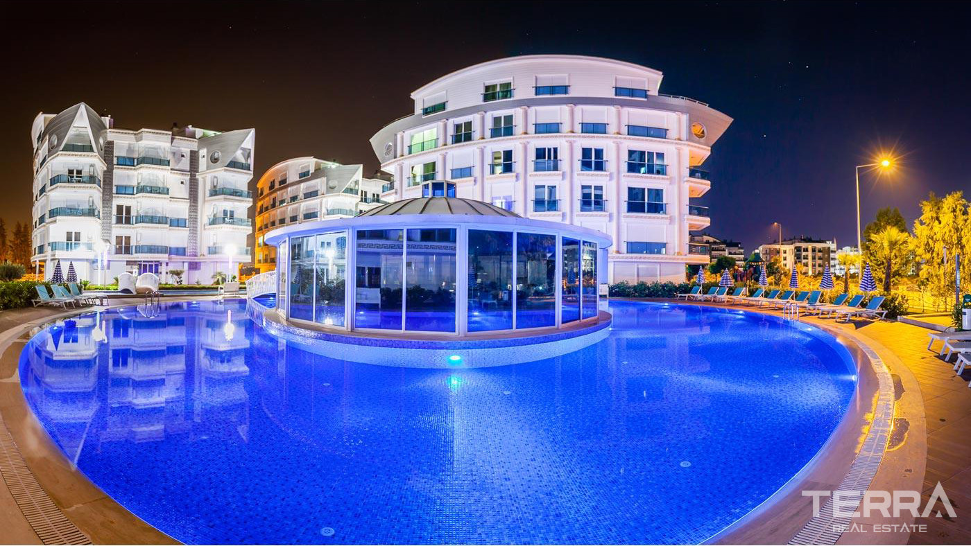 5 Star Hotel Type Apartments in Antalya with a Large Swimming Pool - 82616
