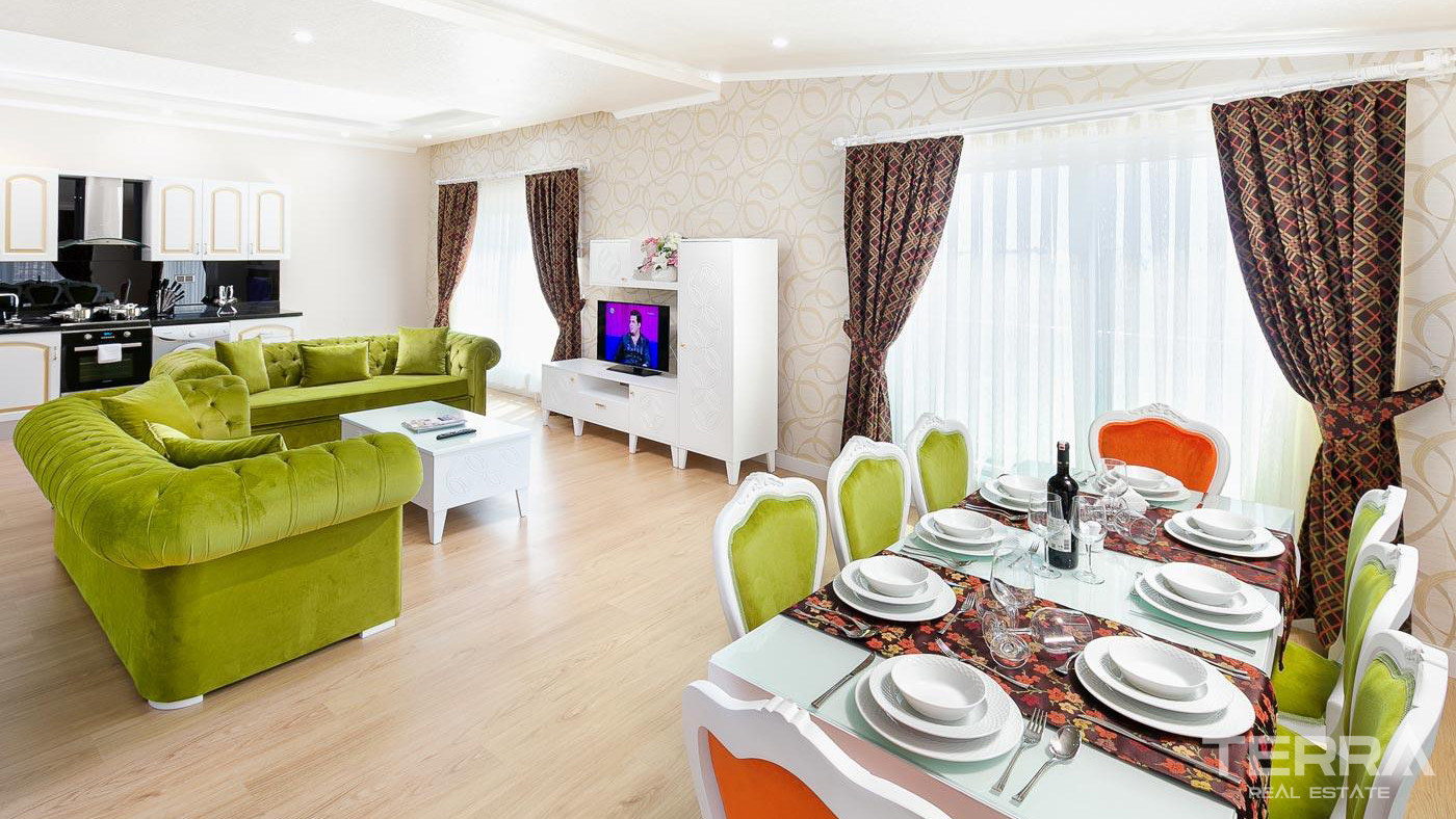5 Star Hotel Type Apartments in Antalya with a Large Swimming Pool - 82625