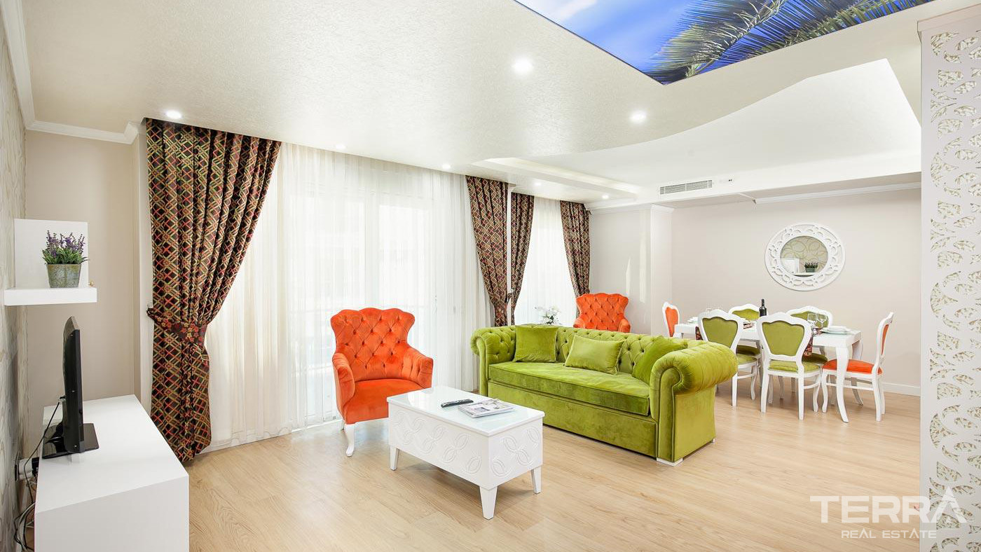 5 Star Hotel Type Apartments in Antalya with a Large Swimming Pool - 82639