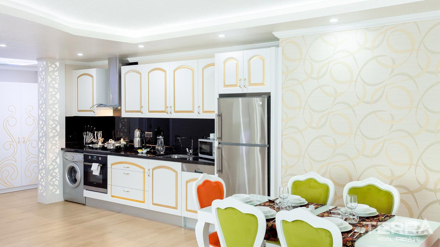 5 Star Hotel Type Apartments in Antalya with a Large Swimming Pool - 82640