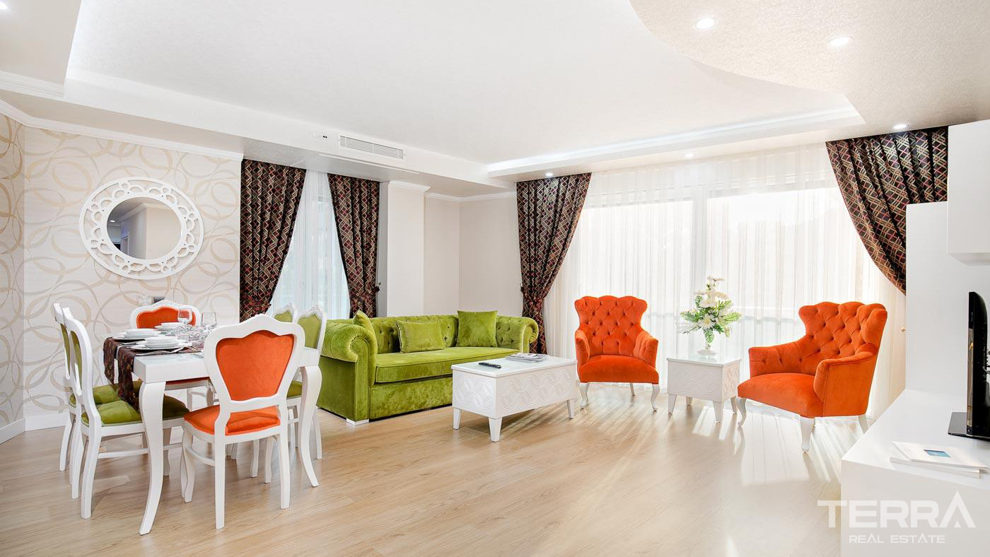 5 Star Hotel Type Apartments in Antalya with a Large Swimming Pool - 82643