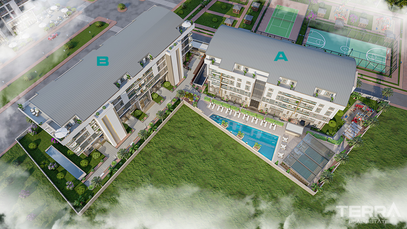 Top Notch Facilities and Luxury Living with New Antalya Apartments - 82650