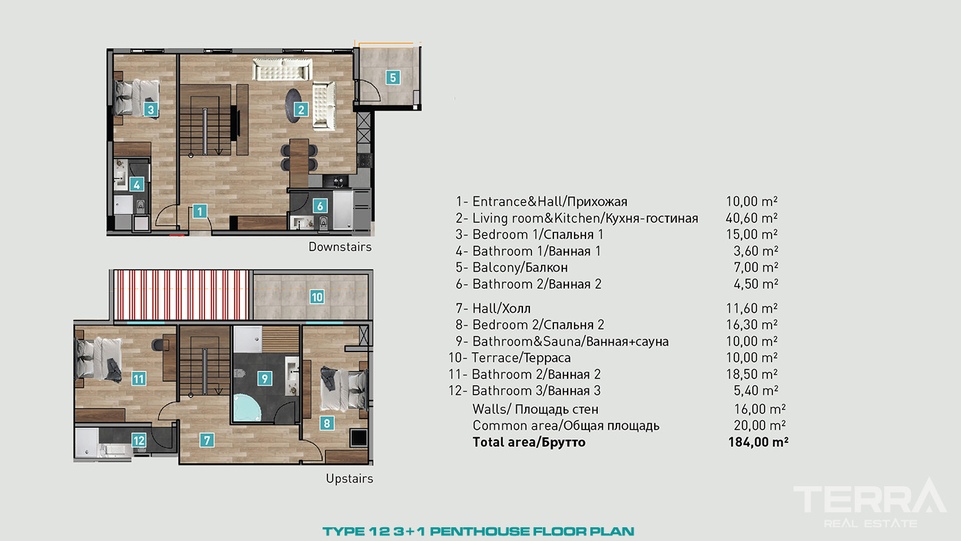 Top Notch Facilities and Luxury Living with New Antalya Apartments - 82667