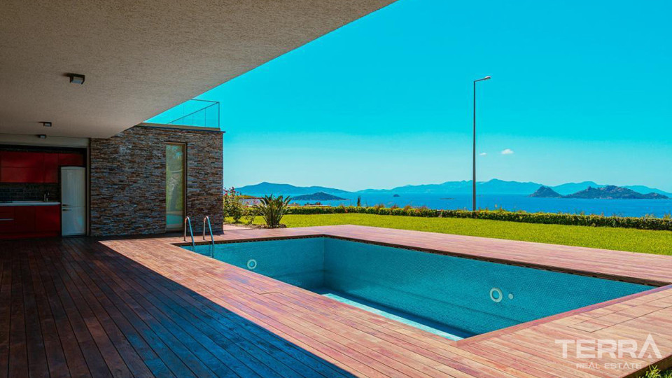 Exquisite Bodrum-Villen in der Nähe des Yachthafens in Turgutreis