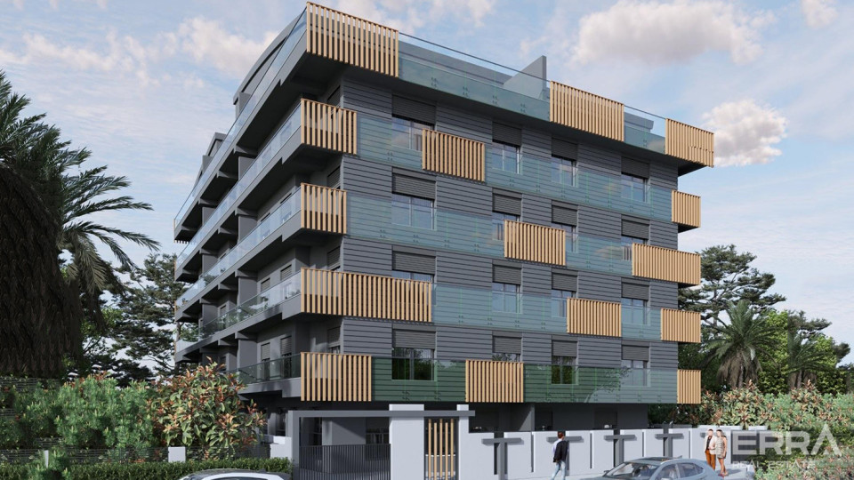Centrally Located 2+1 Flats Near the Sea in Antalya, Bahçelievler