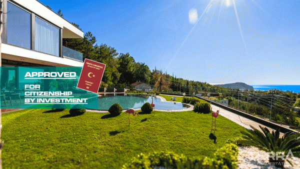 Spacious 3+1 Villa with a Stunning Sea View in Alanya, Bektaş