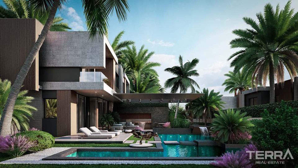 3+1 Semi-Detached Villas with Smart Home Systems in Bodrum