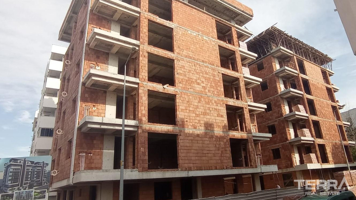 Spacious New Apartments with Separate Kitchen in Antalya Center - 83238