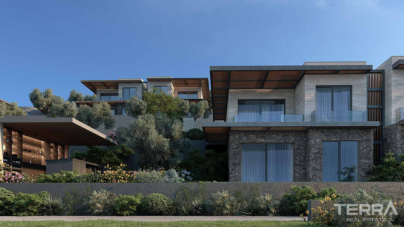 Luxury Flats with Breathtaking Sea and Nature Views in Bodrum Gündoğan - 83276