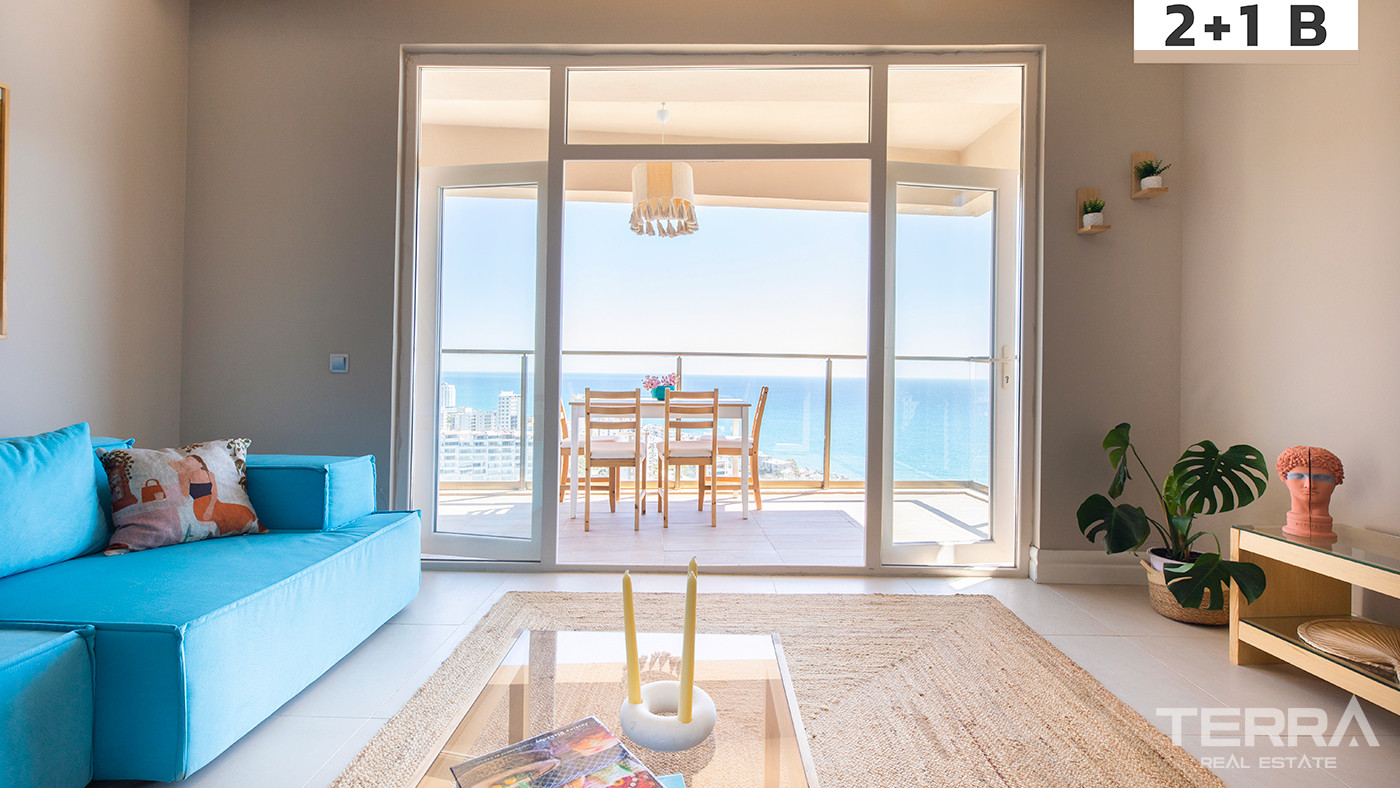 Apartments with Panoramic Sea Views Close to The Beach in Mersin - 84735