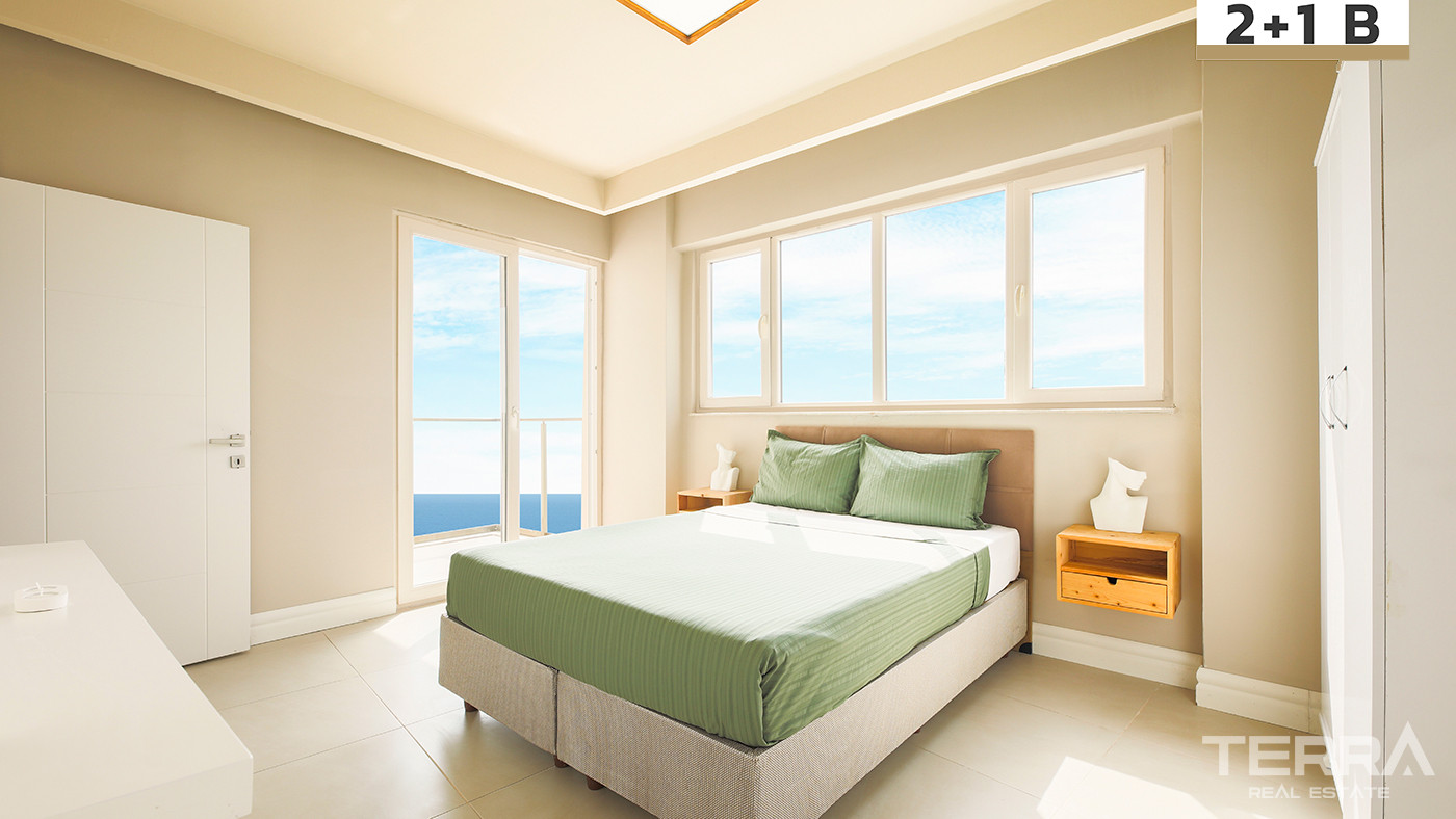 Apartments with Panoramic Sea Views Close to The Beach in Mersin - 84736