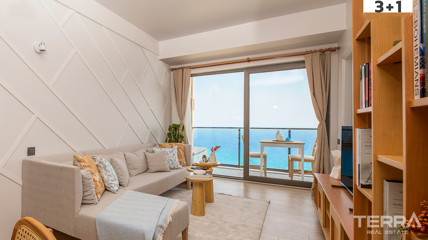 Apartments with Panoramic Sea Views Close to The Beach in Mersin - 84738