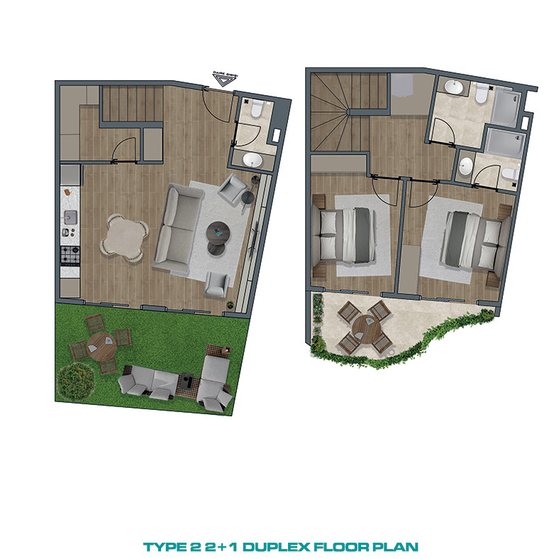 Mersin'de Sahile Yakın Premier Sitede Lüks Daireler - 83339