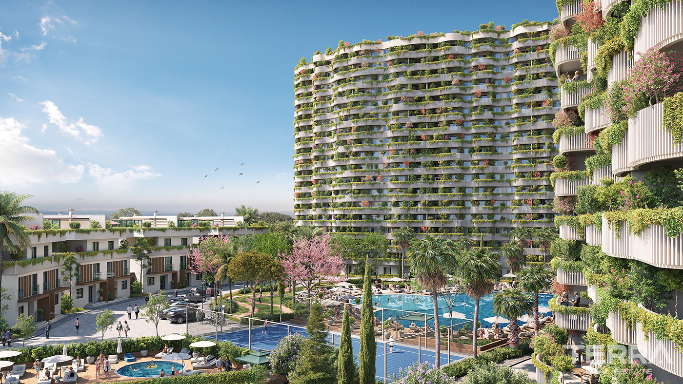 Mersin'de Sahile Yakın Premier Sitede Lüks Daireler - 83350
