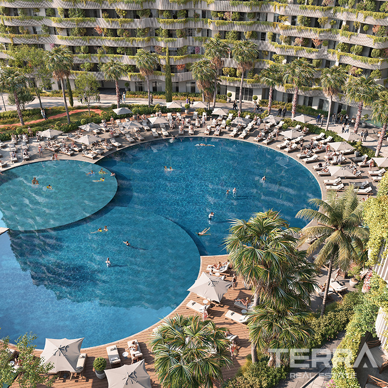 Mersin'de Sahile Yakın Premier Sitede Lüks Daireler - 83353