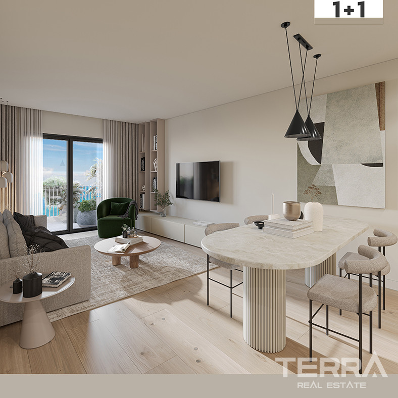 Mersin'de Sahile Yakın Premier Sitede Lüks Daireler - 84744