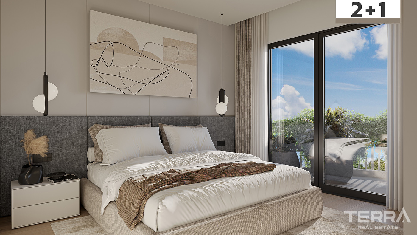 Mersin'de Sahile Yakın Premier Sitede Lüks Daireler - 84748