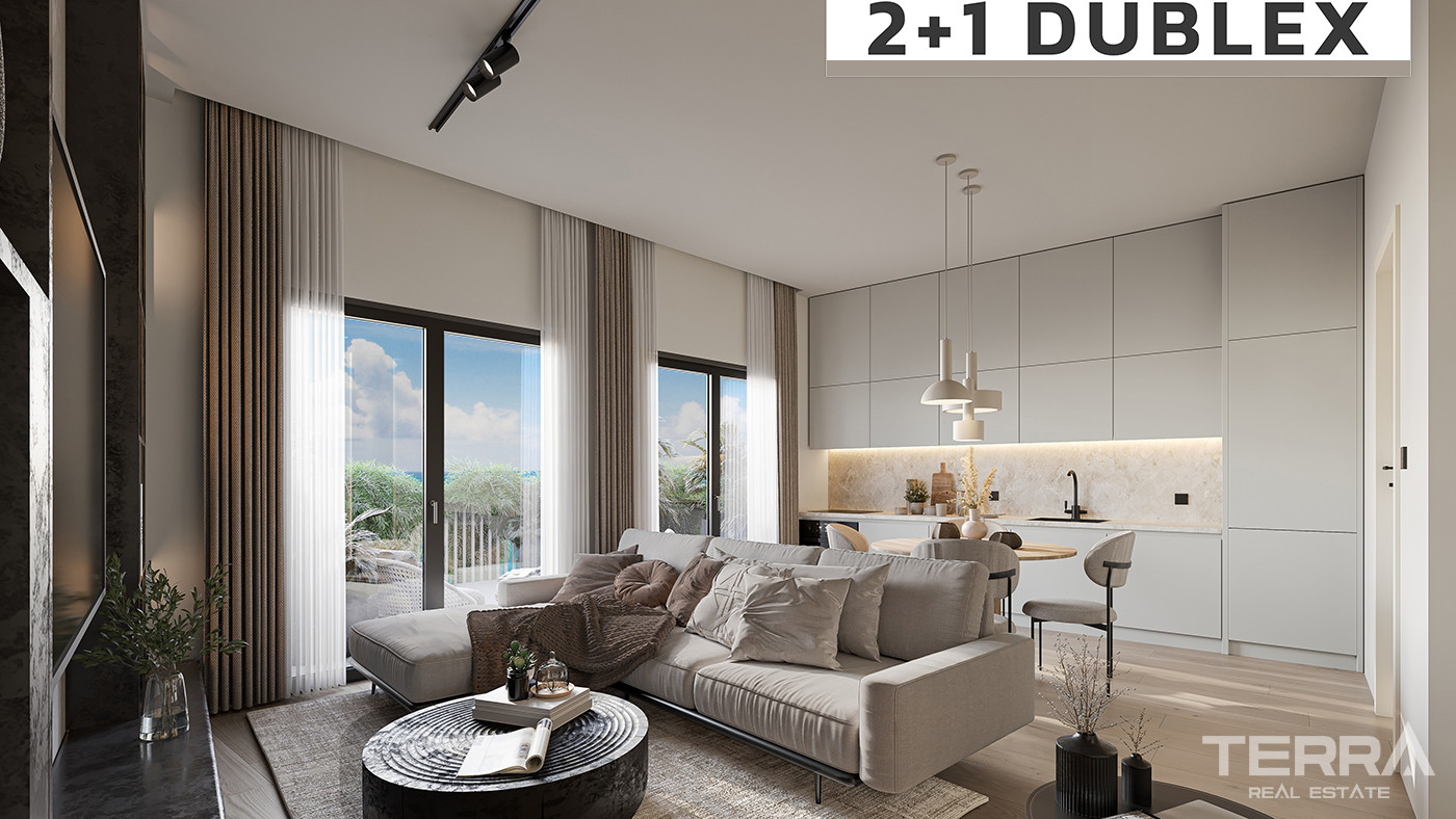 Mersin'de Sahile Yakın Premier Sitede Lüks Daireler - 84749