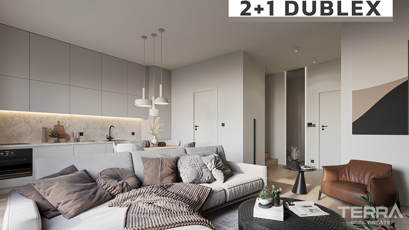 Mersin'de Sahile Yakın Premier Sitede Lüks Daireler - 84750