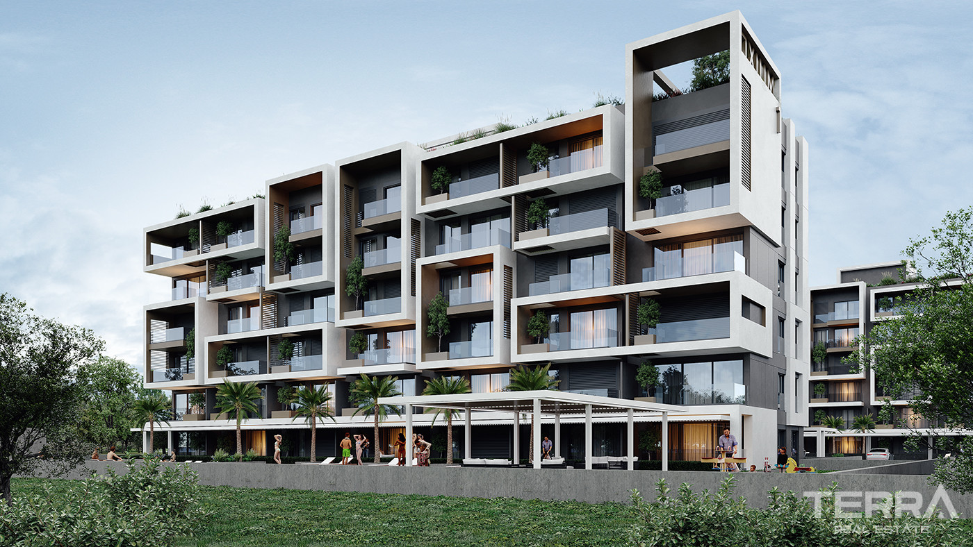 Stylish and Modern Antalya Flats for Sale in Altıntaş - 83370