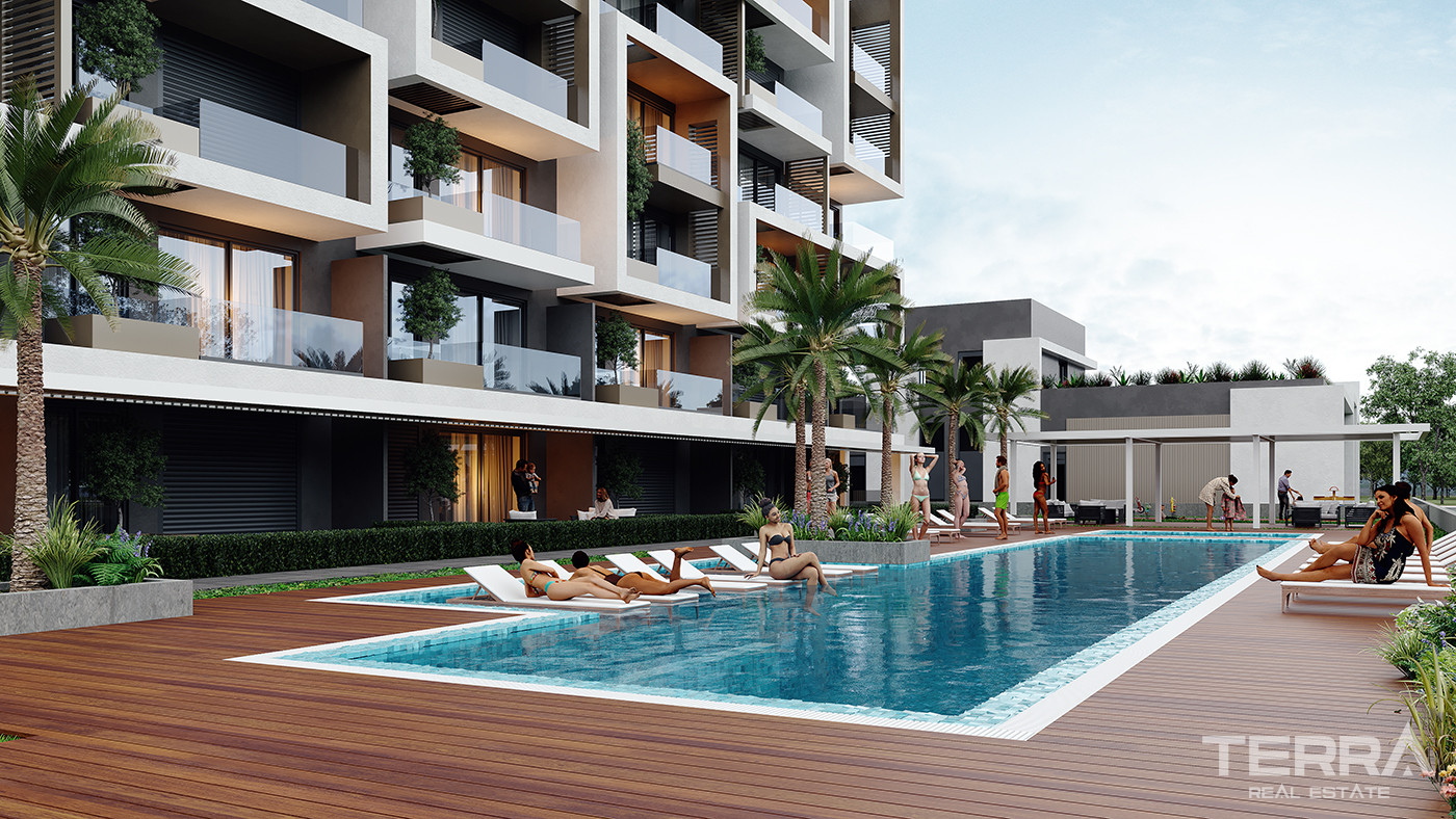 Stylish and Modern Antalya Flats for Sale in Altıntaş - 83380