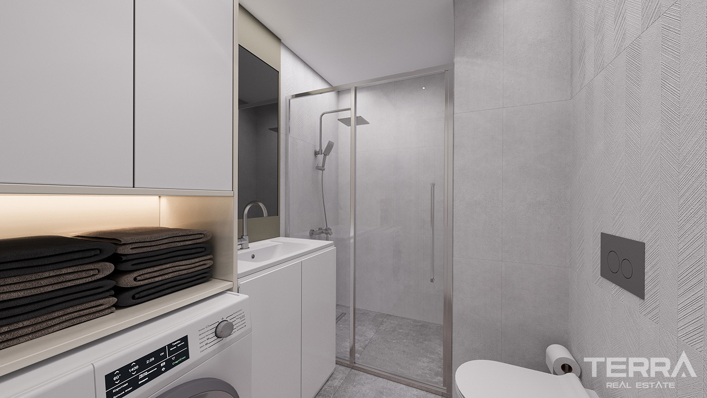 Stylish and Modern Antalya Flats for Sale in Altıntaş - 83383