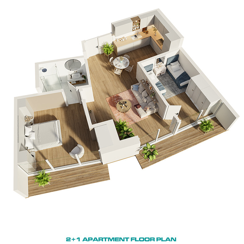 Sea View Apartments a Step From The Beach in Erdemli, Mersin - 84045