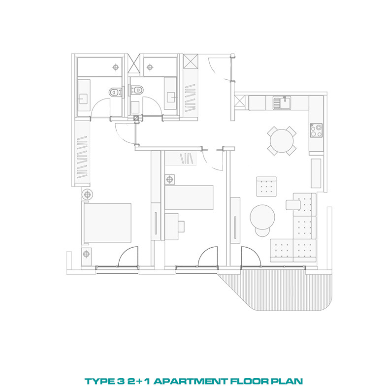 Luksusowe apartamenty ze wspaniałym widokiem na las w Sarıyer w Stambule - 83455