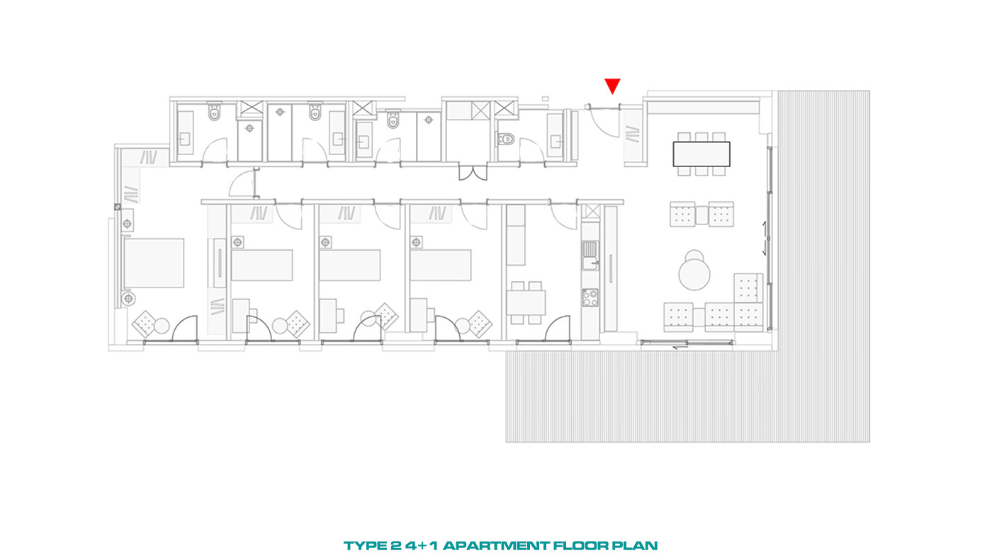 Luksusowe apartamenty ze wspaniałym widokiem na las w Sarıyer w Stambule - 83456