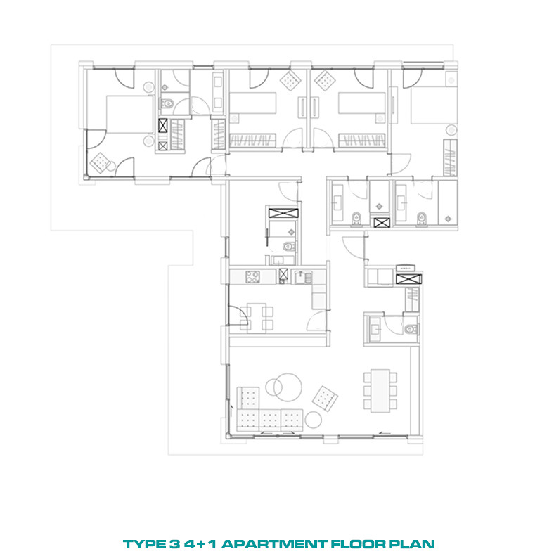 Luksusowe apartamenty ze wspaniałym widokiem na las w Sarıyer w Stambule - 83464