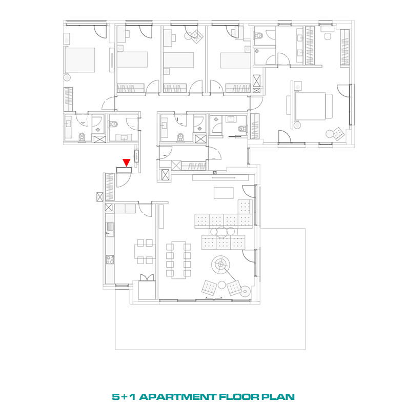 Luksusowe apartamenty ze wspaniałym widokiem na las w Sarıyer w Stambule - 83465