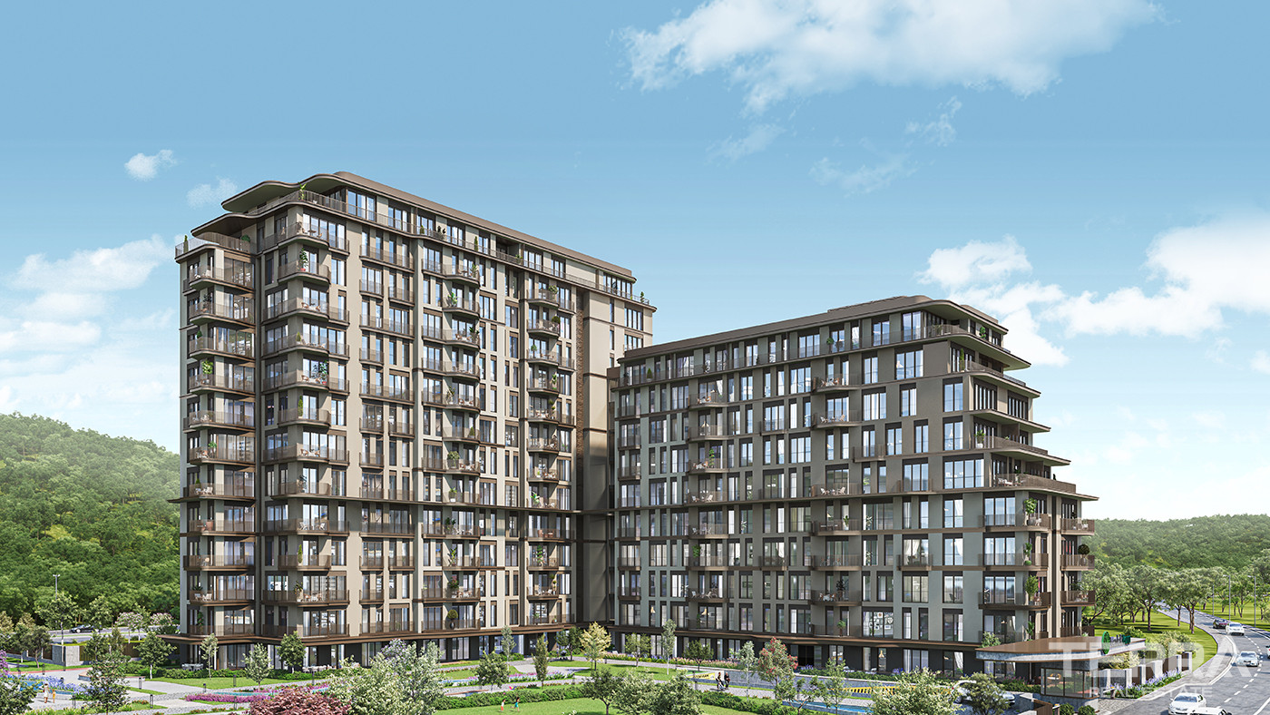 Luksusowe apartamenty ze wspaniałym widokiem na las w Sarıyer w Stambule - 83478