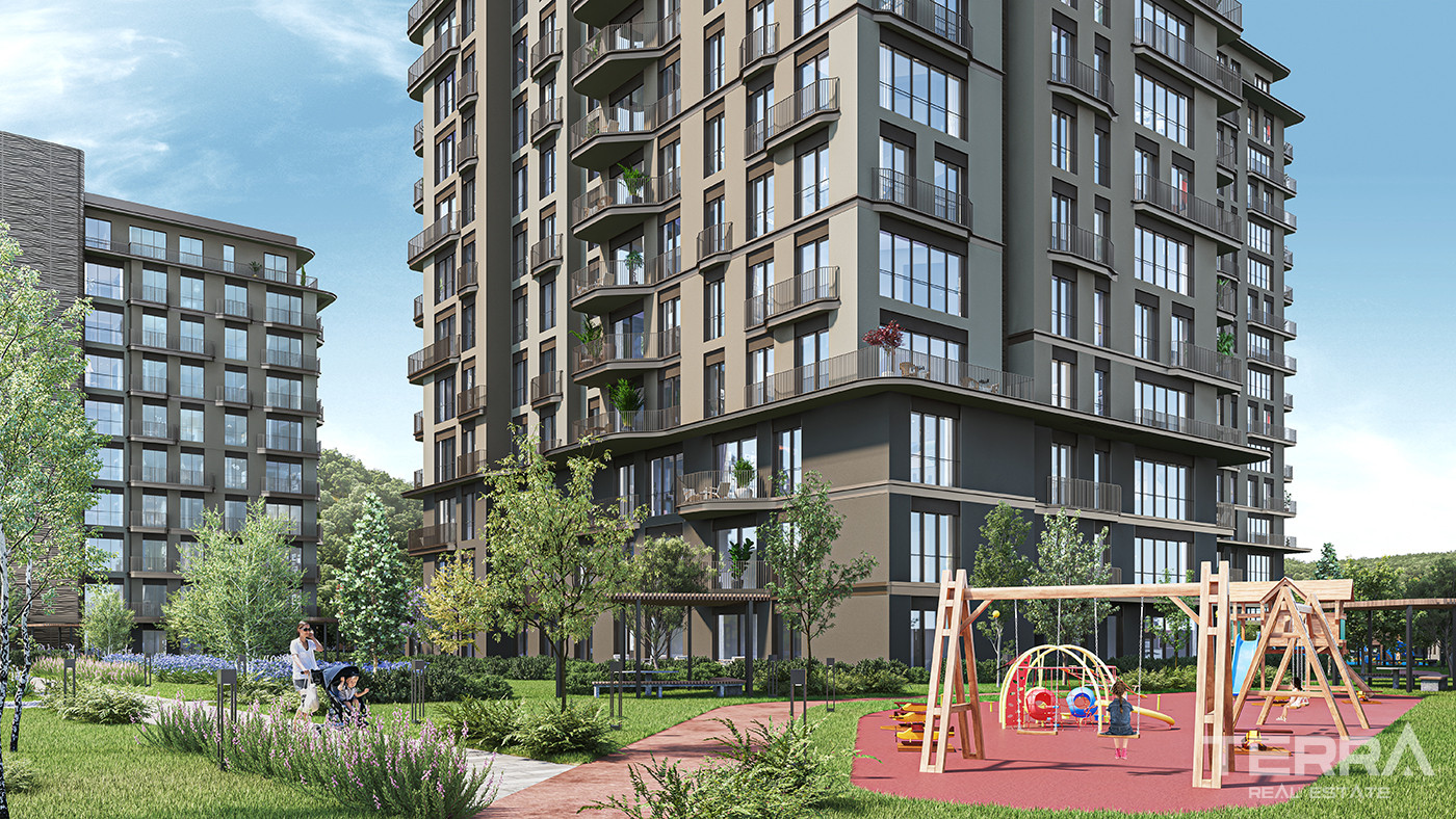 Luksusowe apartamenty ze wspaniałym widokiem na las w Sarıyer w Stambule - 83479