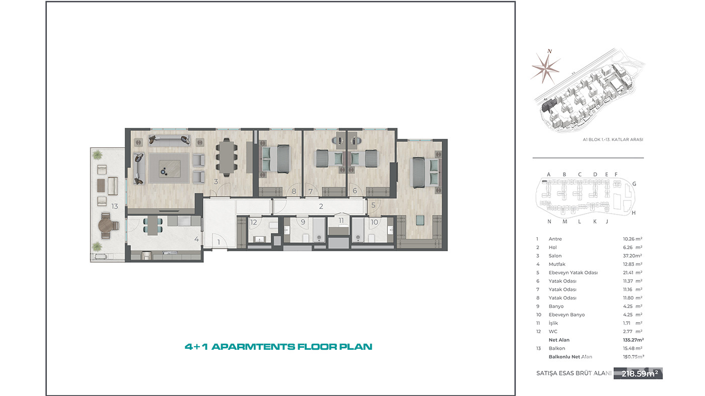 Modern Apartments with Spacious Living Areas in İstanbul, Zeytinburnu - 83592