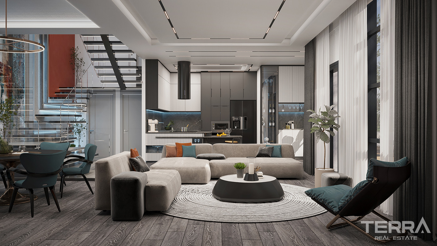 Luxury Twin Villas in a Tranquil Area of Sarıyer, İstanbul - 83648