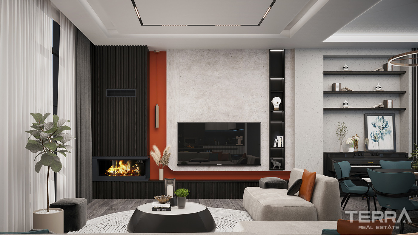 Luxury Twin Villas in a Tranquil Area of Sarıyer, İstanbul - 83656