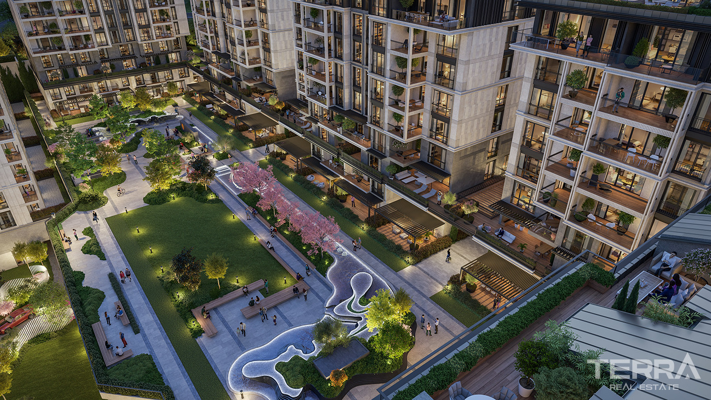 Prime Location from Contemporary İstanbul Apartments for Sale - 83675
