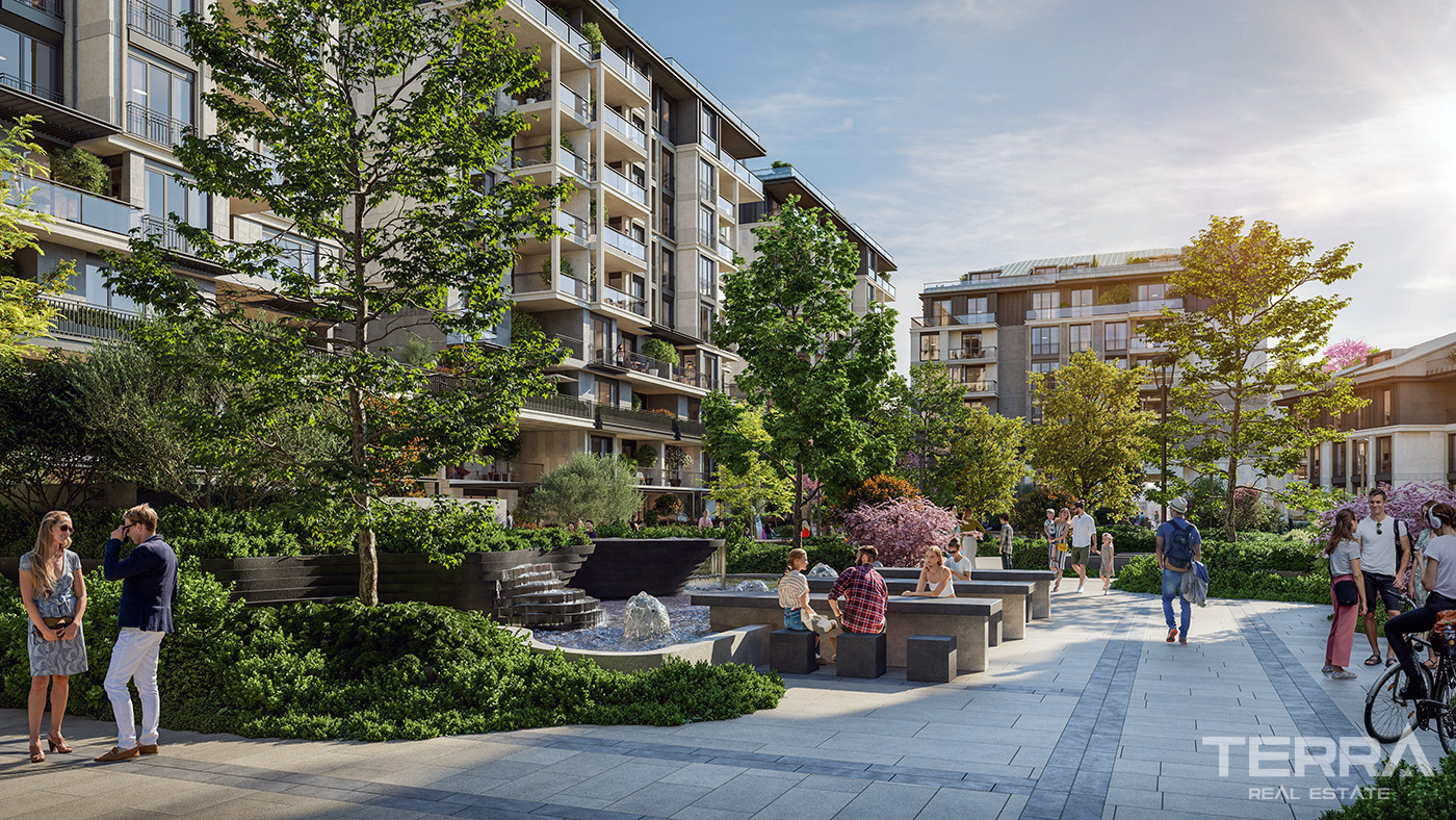 Prime Location from Contemporary İstanbul Apartments for Sale - 83676