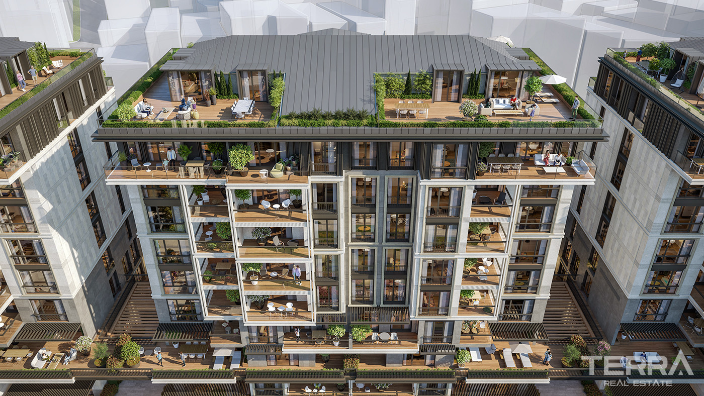 Prime Location from Contemporary İstanbul Apartments for Sale - 83679