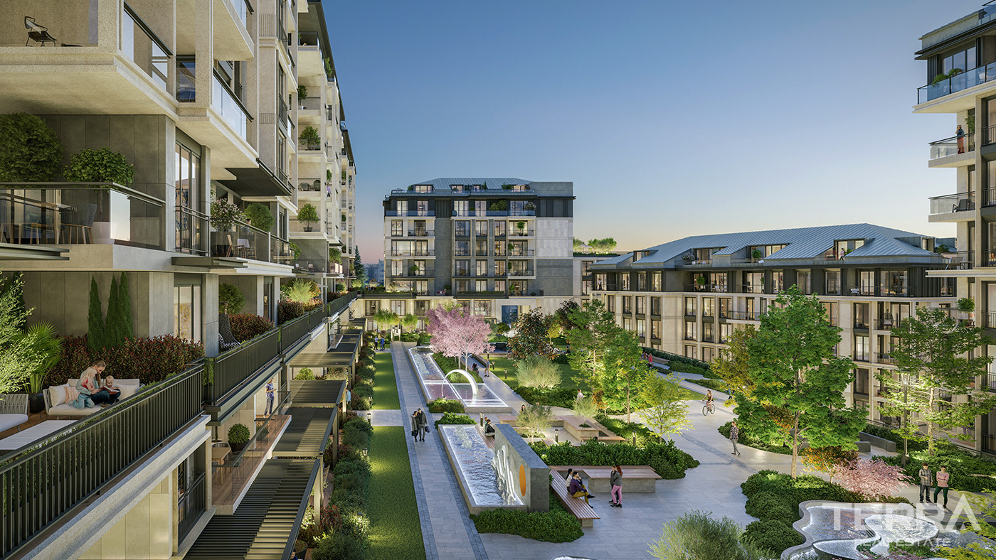 Prime Location from Contemporary İstanbul Apartments for Sale - 83684