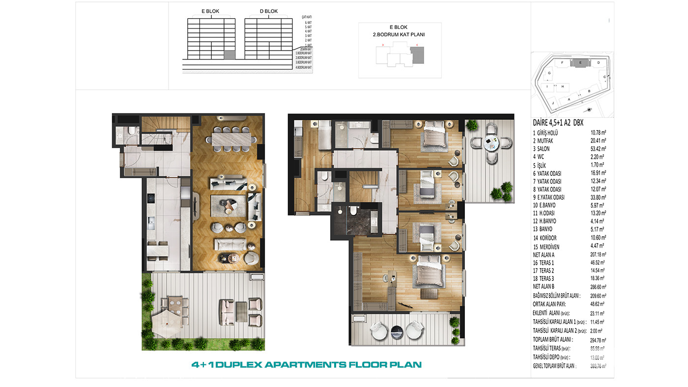 Prime Location from Contemporary İstanbul Apartments for Sale - 83685