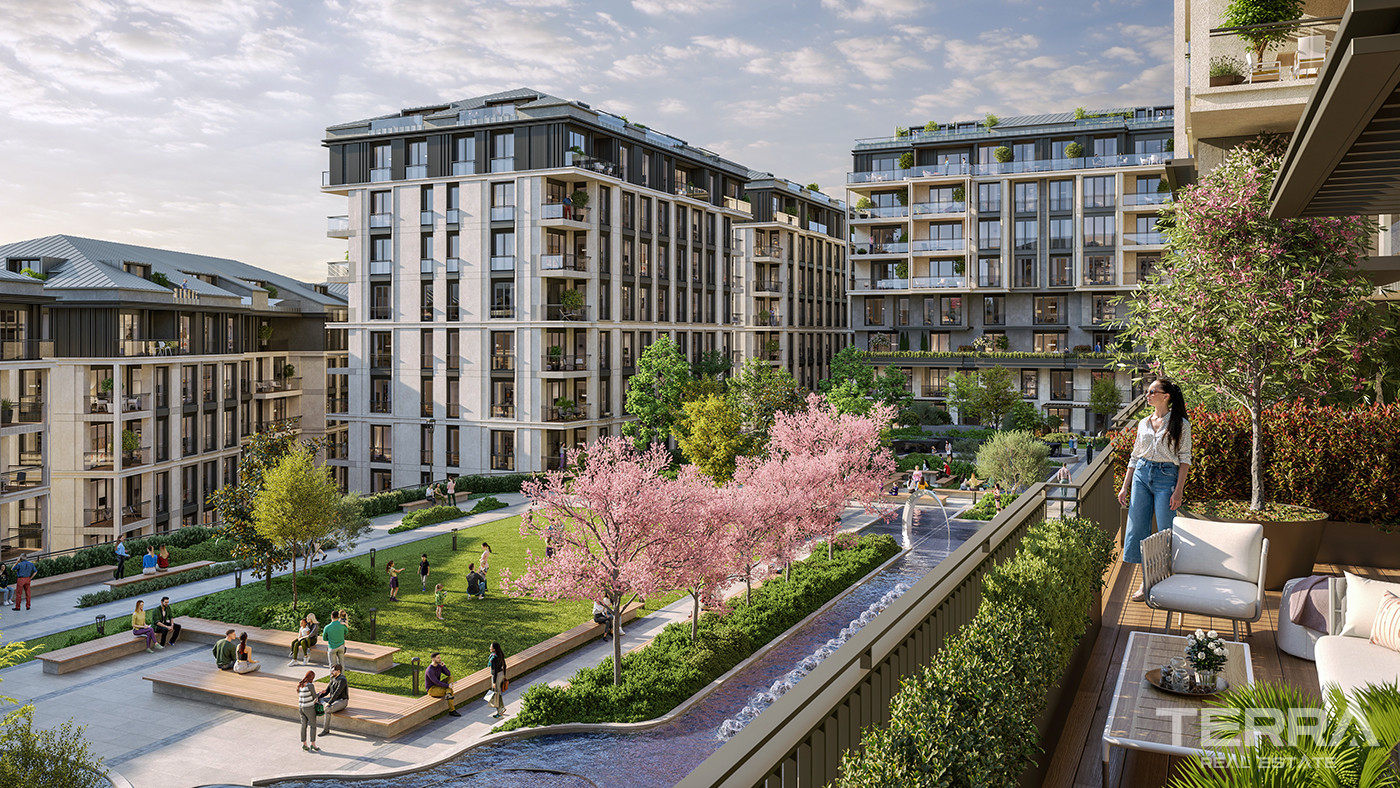 Prime Location from Contemporary İstanbul Apartments for Sale - 83686