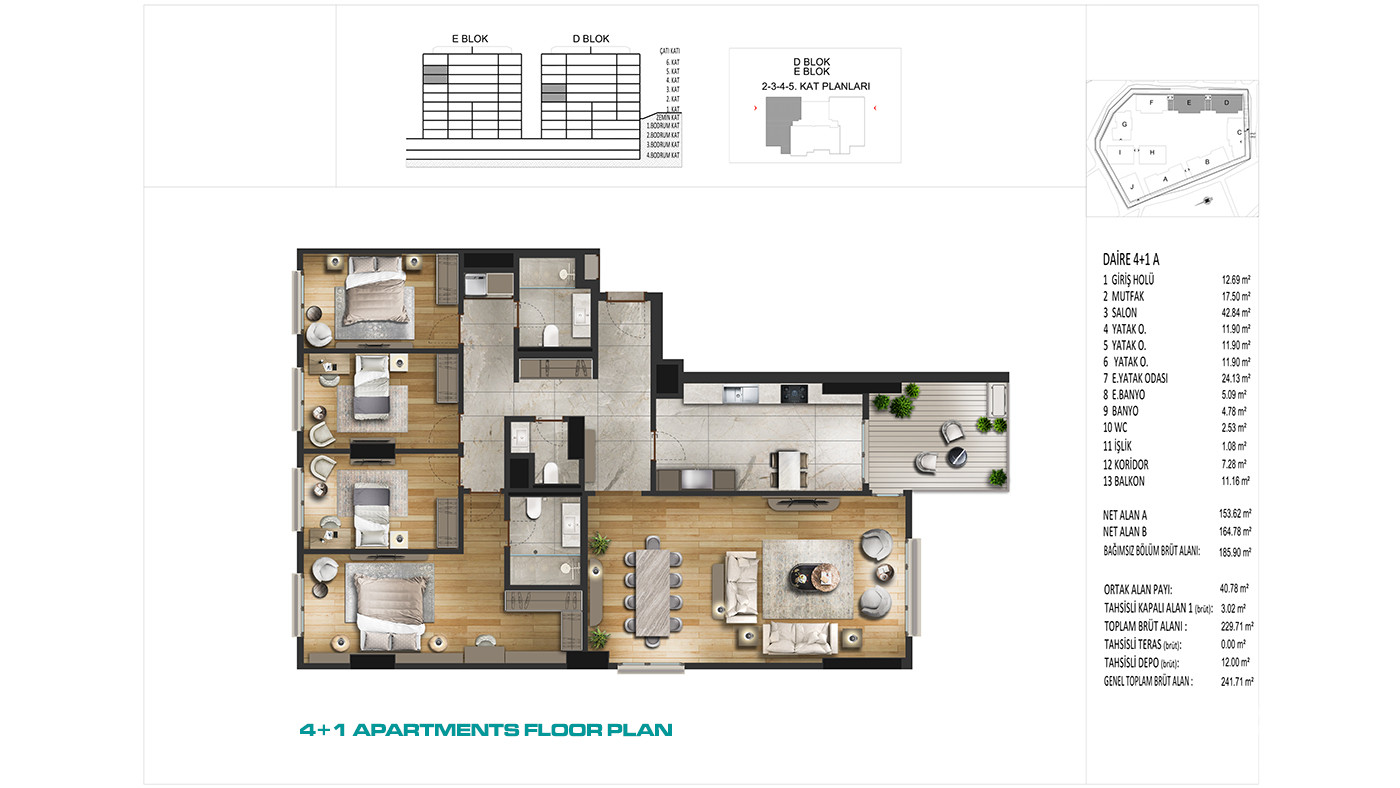 Prime Location from Contemporary İstanbul Apartments for Sale - 83687