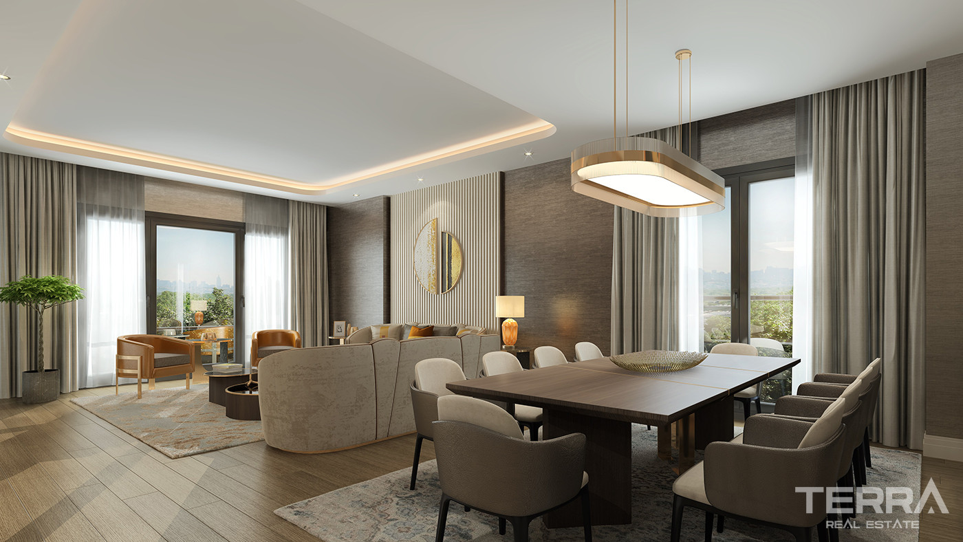 Prime Location from Contemporary İstanbul Apartments for Sale - 83691