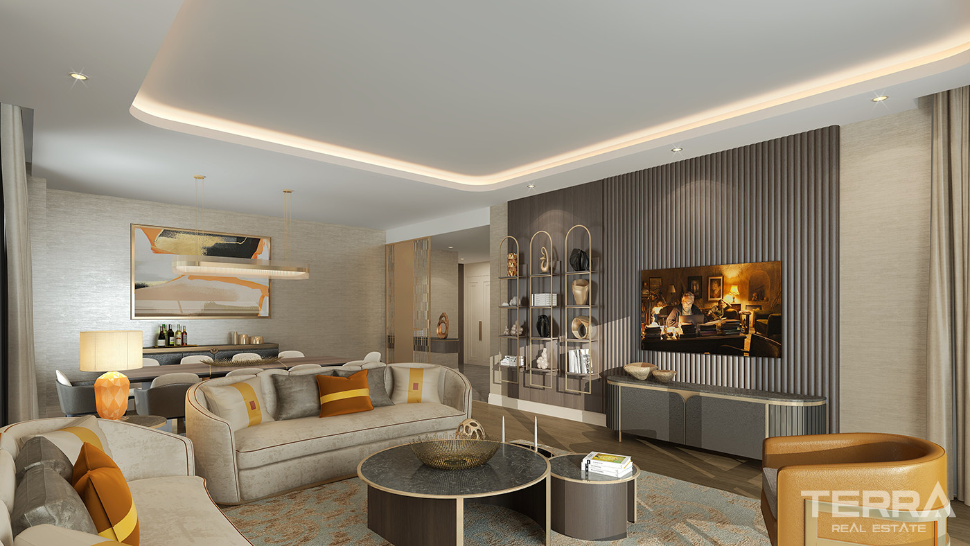 Prime Location from Contemporary İstanbul Apartments for Sale - 83692