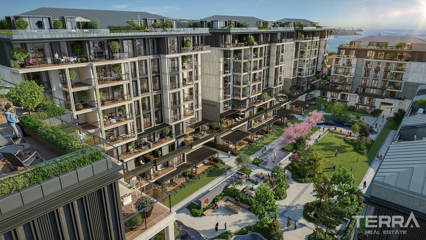 Prime Location from Contemporary İstanbul Apartments for Sale - 83697