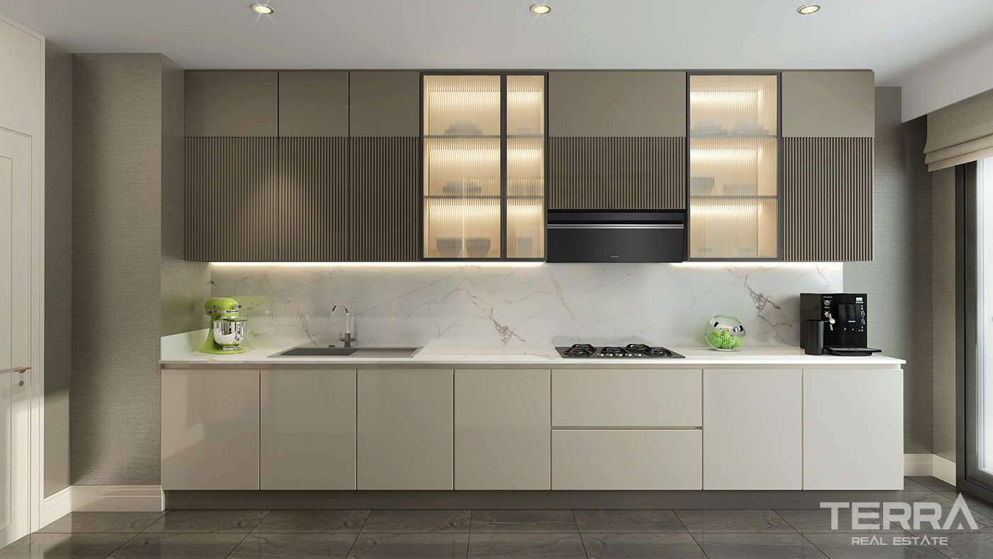 Prime Location from Contemporary İstanbul Apartments for Sale - 83700