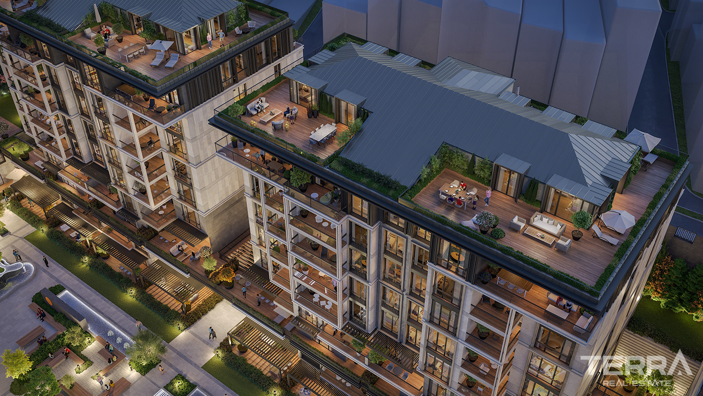 Prime Location from Contemporary İstanbul Apartments for Sale - 83701